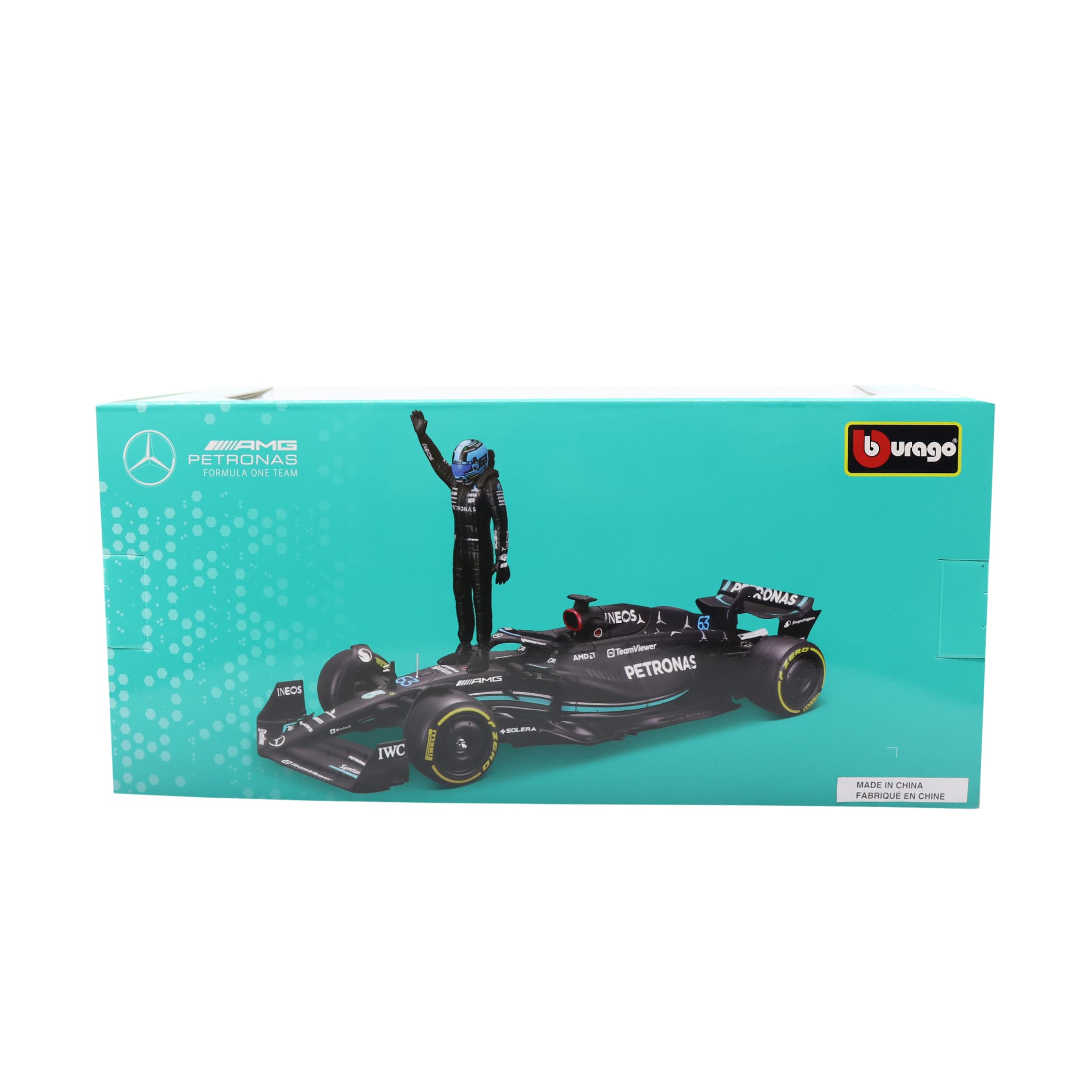 Race F1 Mercedes-AWG W14 E Performance - Voiture et Figurine
