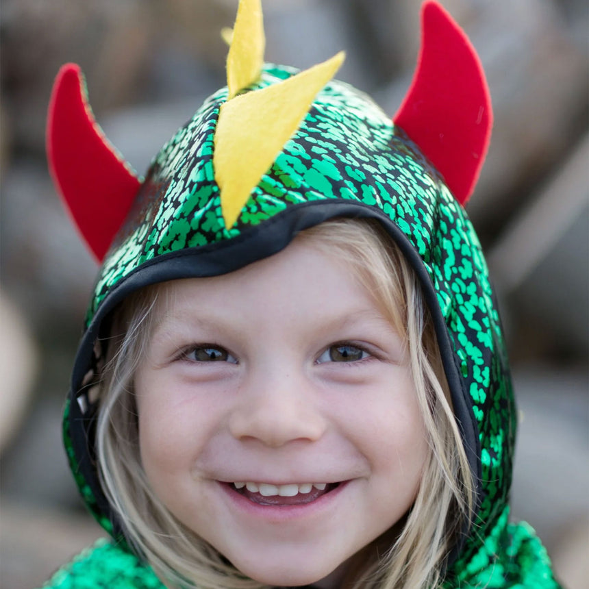 Cape Réversible Dragon/Chevalier - 5-6ans-Great Pretenders-GRP-55693-CLÉMENT