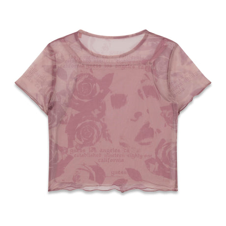 T-shirt Mesh Floral 7-14ans-Guess Kids-GUE-J6YI36K3775-CLÉMENT