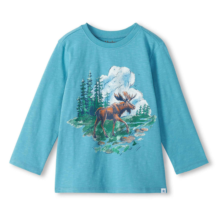 T-shirt Orignal 3-8ans-Hatley-Turquoise-3-HAT-F26DBK1465-CLÉMENT