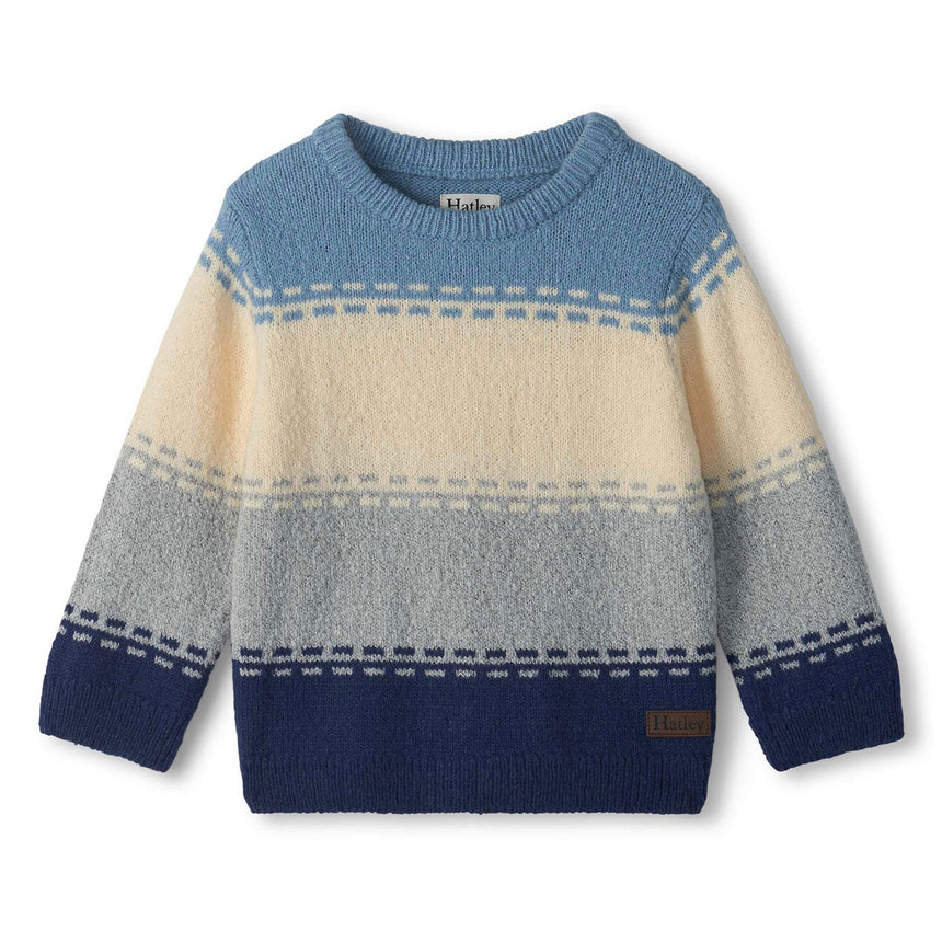 Pull Tricot Colorblock 3-24mois-Hatley-Marine-3-6 m-HAT-F26FDT1497-CLÉMENT