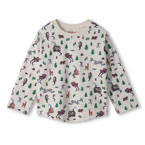 T-shirt Chalet 3-24mois-Hatley-Beige-3-6 m-HAT-F26FHT1545-CLÉMENT