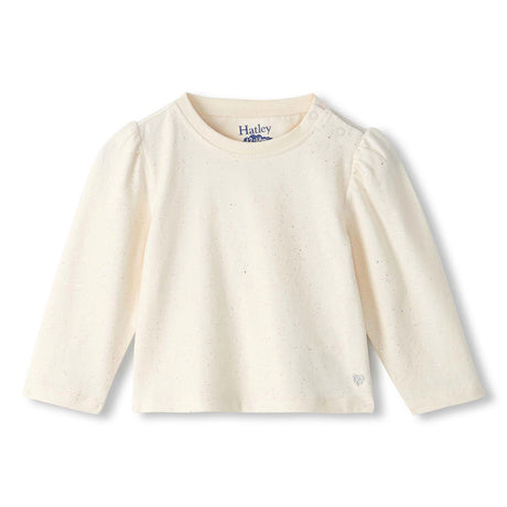 T-shirt Basique 3-24mois-Hatley-Ivoire-3-6 m-HAT-F26GDT1607-CLÉMENT