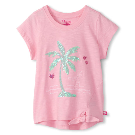 T-shirt Palmier 4-8ans-Hatley-Rose-4-HAT-S26OPK1511-CLÉMENT