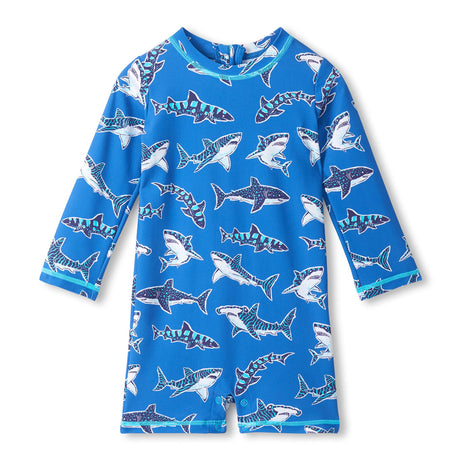 Maillot UV Requins 3-24mois-Hatley-Marine-3-6 m-HAT-S26PSI908B-CLÉMENT