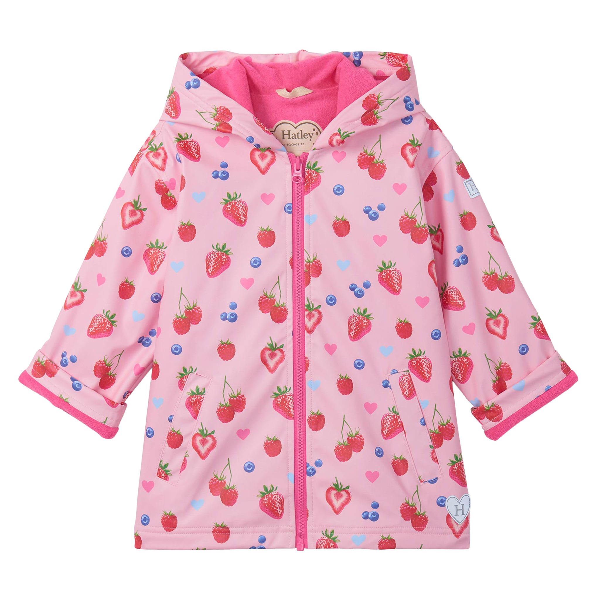 Hatley Girls Rain Coat Hatley Girls' Water-Resistant Rain Coat