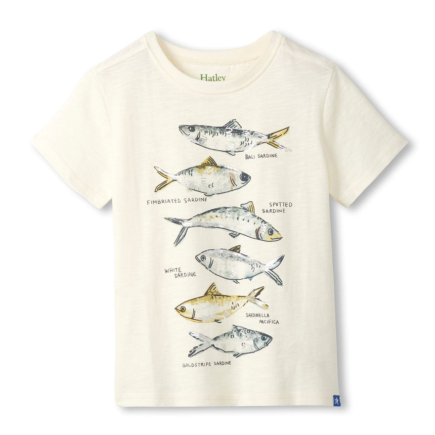 T-shirt Poisson 3-8ans-Hatley-Ivoire-3-HAT-S26SOK1194-CLÉMENT