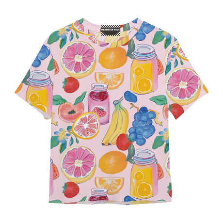 T-shirt Confiture 2-12ans-Headster Kids-Rose-2-HED-APTSSP26H6-CLÉMENT