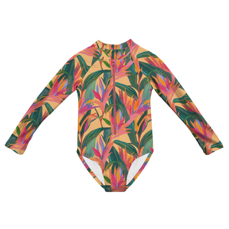 Maillot UV Jungle 2-12ans-Headster Kids-Fuchsia-2-HED-SWLSSU26I4-CLÉMENT