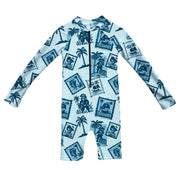 Maillot Ahoy, Matey! 2-4ans-Headster Kids-Menthe-2-HED-SWTSCR26G2-CLÉMENT