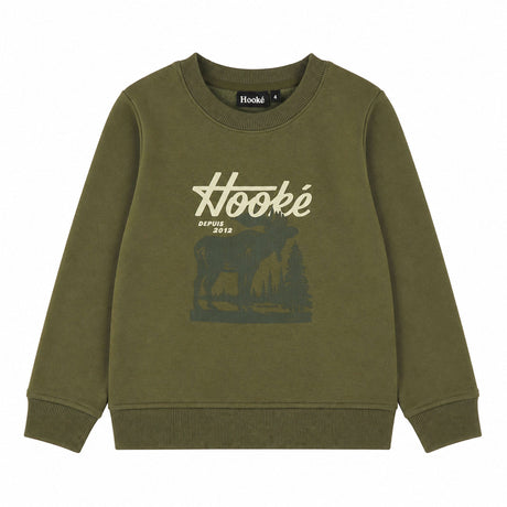 Gilet Ouaté Gardien de la Nature 2-12ans-Hooke-Olive-2-HO3-CLSPKB07201-CLÉMENT