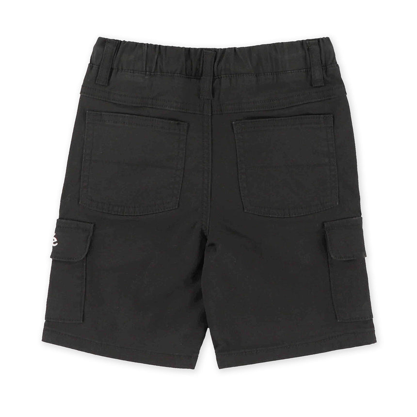 Black Cargo Short 2-12y