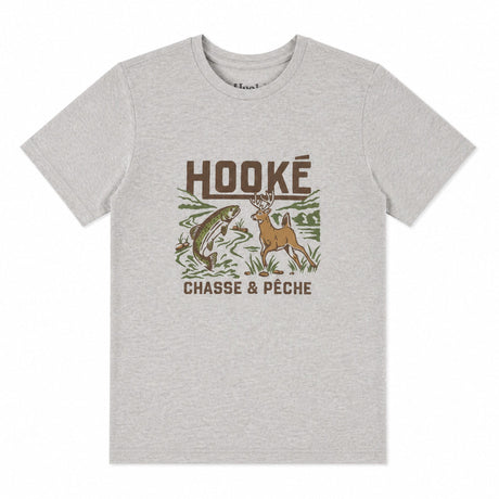 T-shirt Chasse & Pêche 2-12ans-Hooke-Gris-2-HO6-44015-F26-GR-CLÉMENT