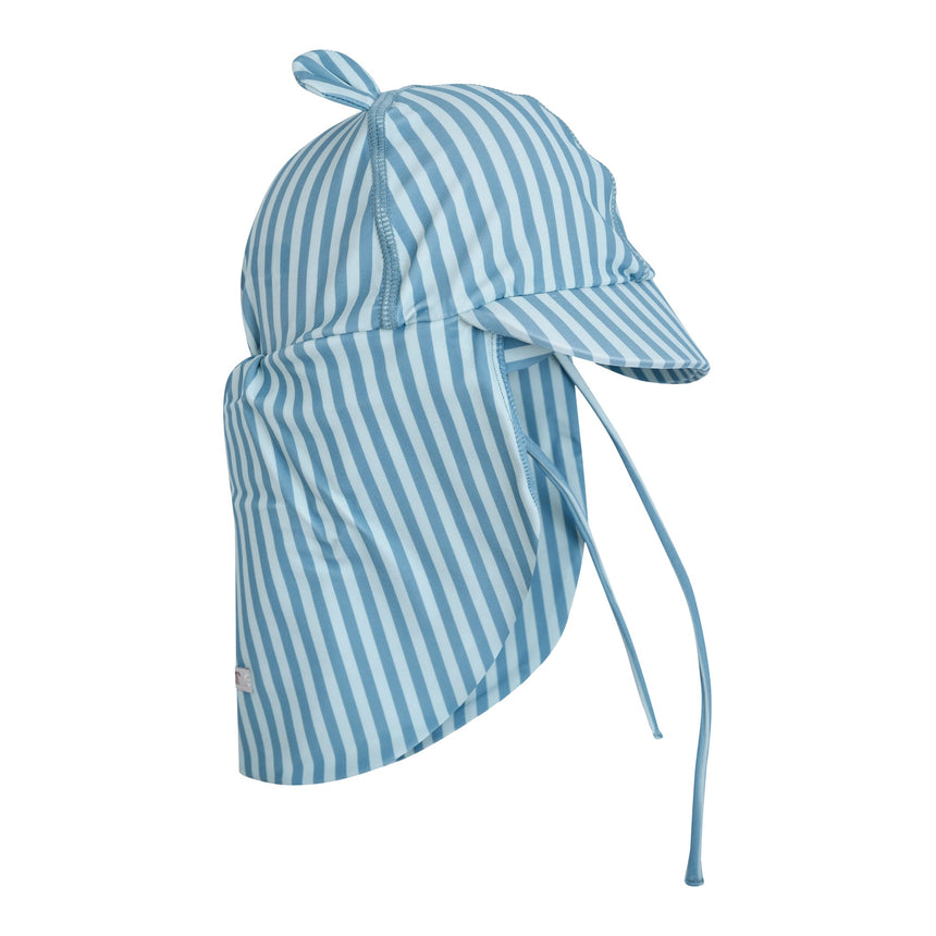 Chapeau Rayé UV 60 2-4ans-Huttelihut-Bleu-2-4-HTH-6866-7680-2-CLÉMENT