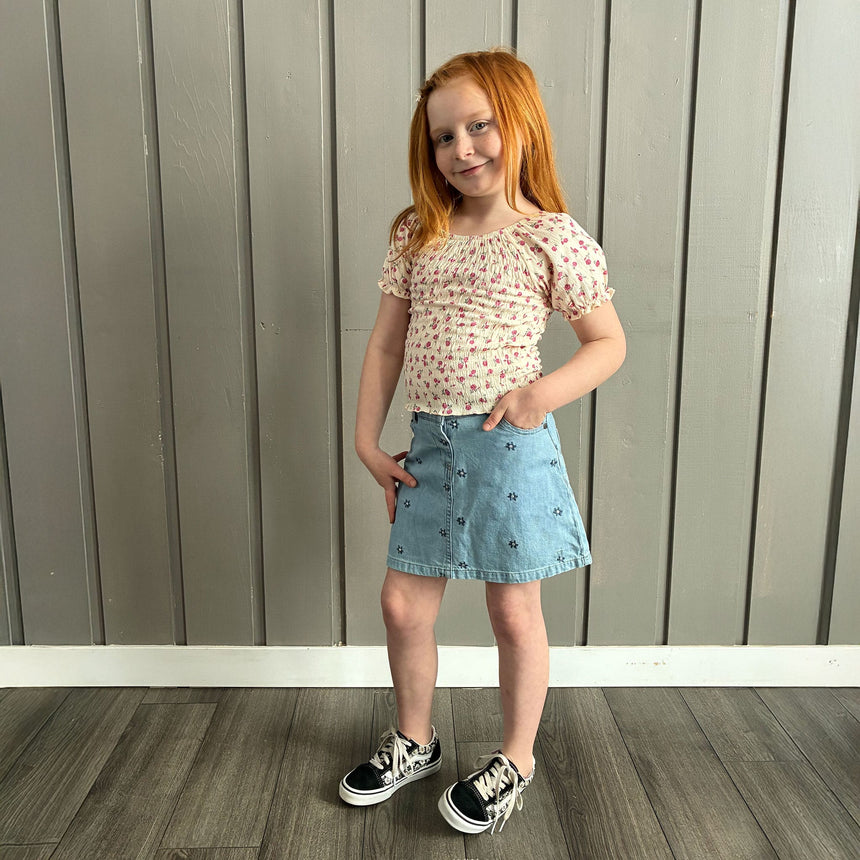 Dolce Vita Denim Skirt 7-14y