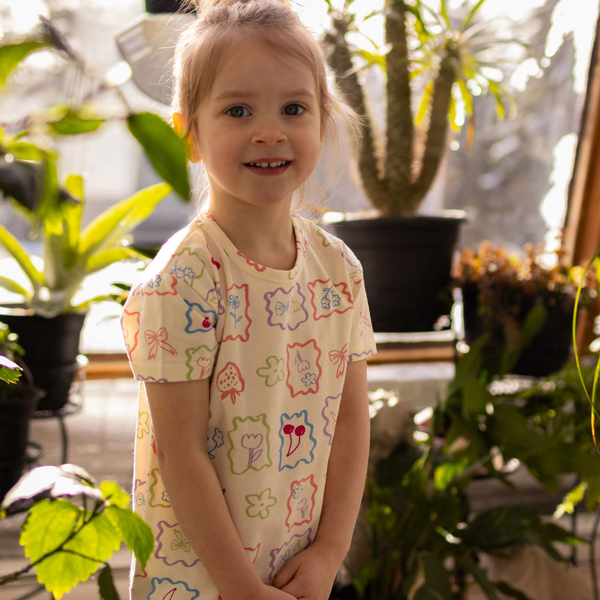 T-shirt Carte Postale 2-8ans-Camp by Birdz-NAS-CLSPKG677-BP-CLÉMENT