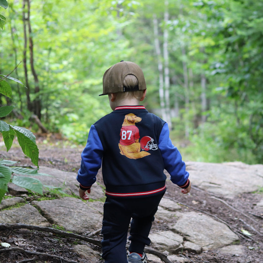 Veste Varsity Recrue 2-8ans-Chat Botte-CHI-2265433C-CLÉMENT