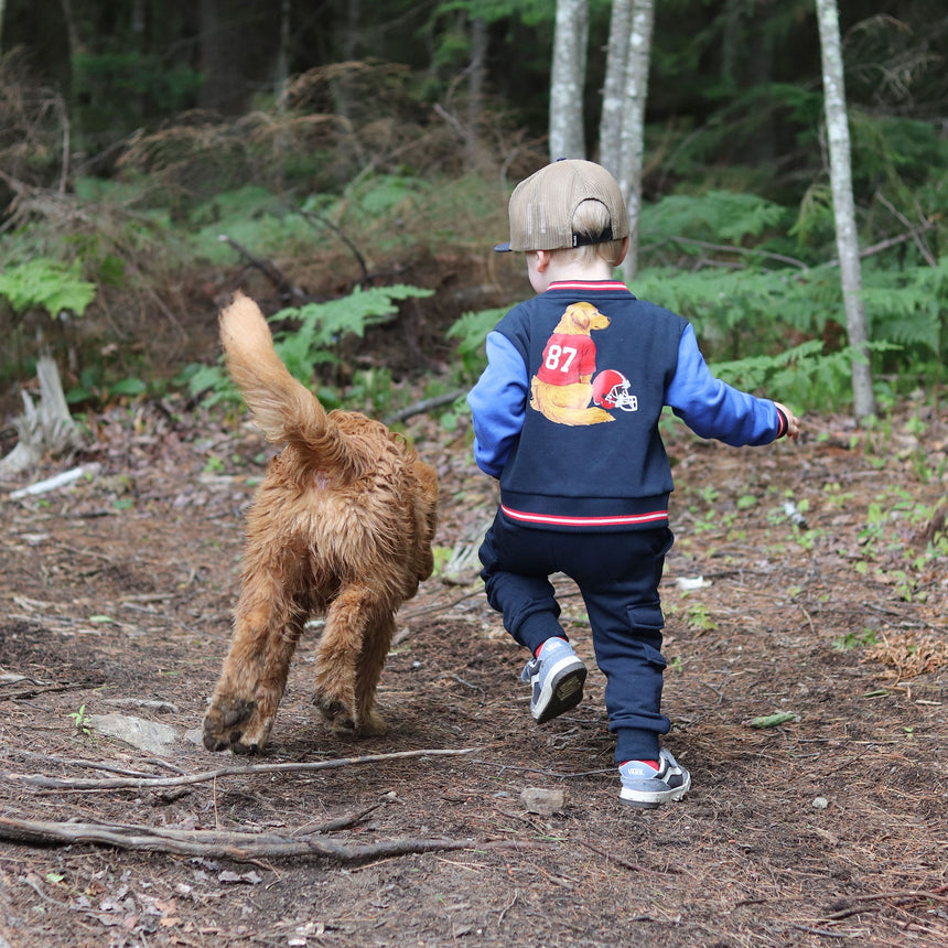 Veste Varsity Recrue 2-8ans-Chat Botte-CHI-2265433C-CLÉMENT
