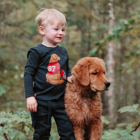 T-shirt Chien Jersey Recrue 2-8ans-Chat Botte-CHI-2265500C-CLÉMENT