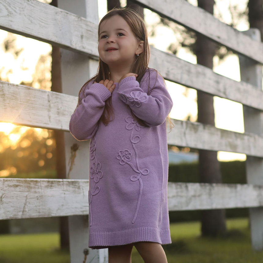 Love Garden Knit Dress 2-8