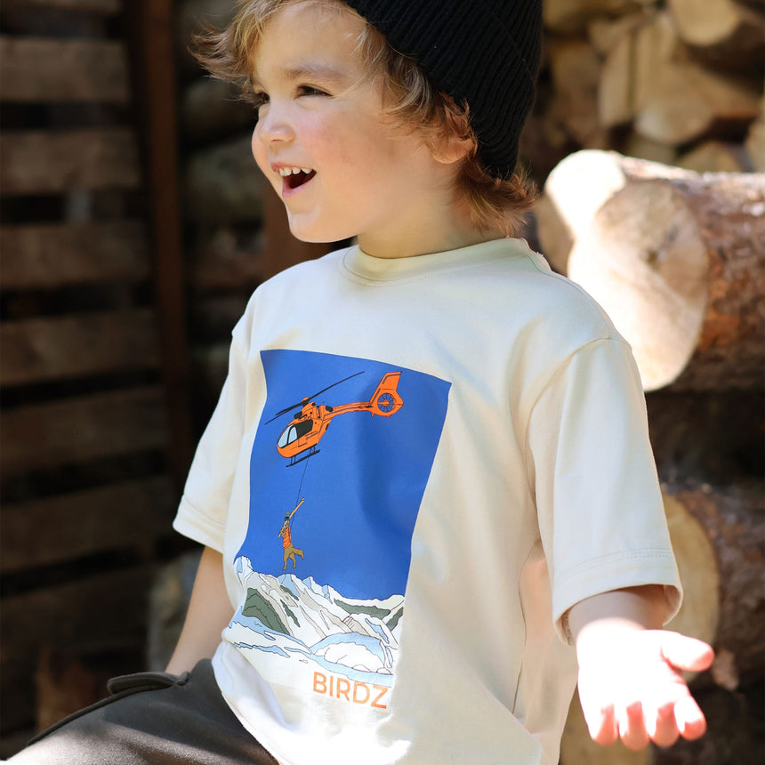 T-shirt Hélicoptère 2-10ans-Birdz-BR2-44006-F26-B-CLÉMENT