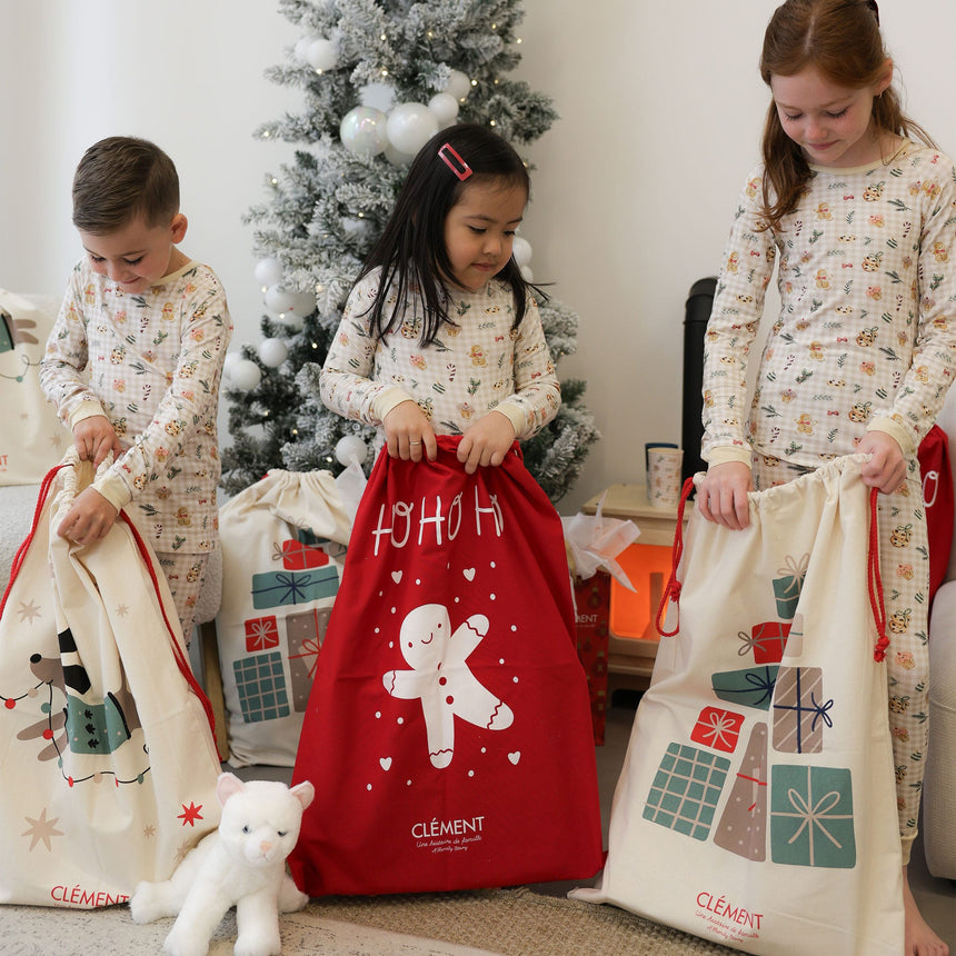 Grand Sac Cadeau / Poche Du Père Noel - Pain d'Épices-Bebe Confort-CA3-HK-GINGERBRE-CLÉMENT