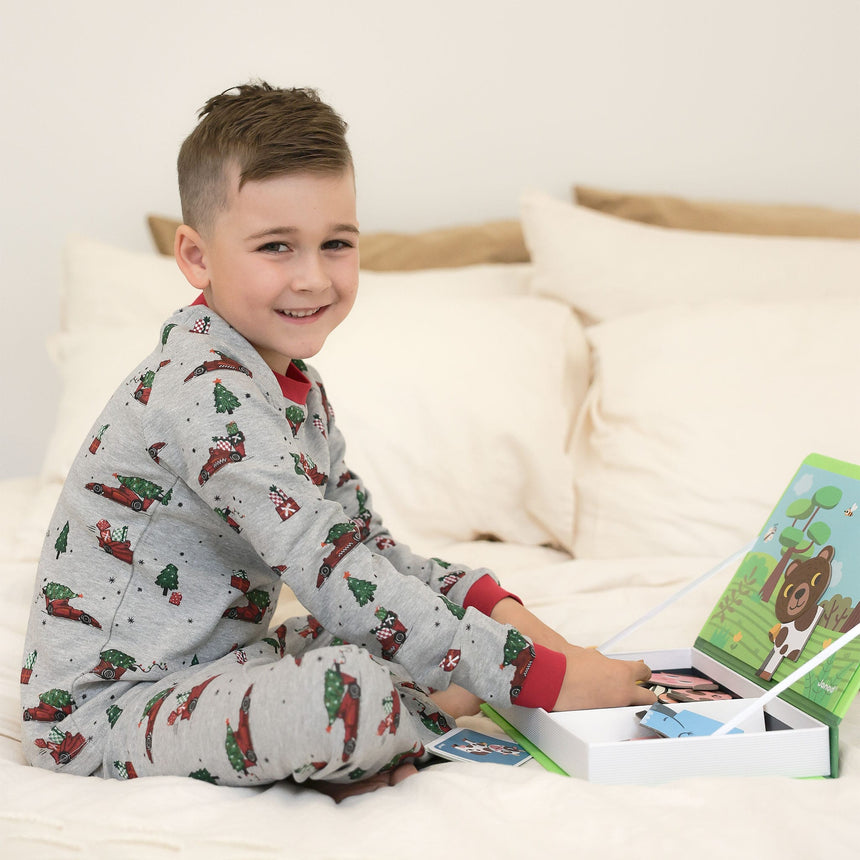 Race Cars Pajamas 2-14