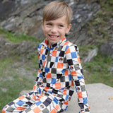 Plaid Checker Thermal Set 2-14