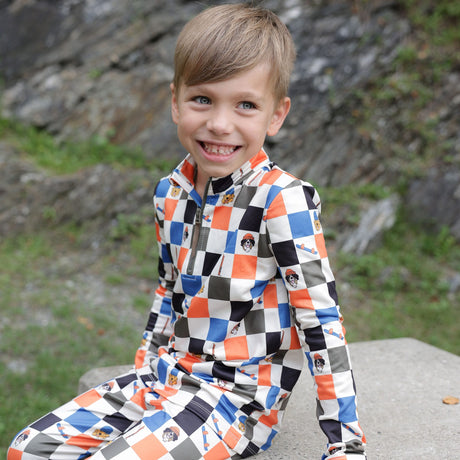 Ensemble Thermal Imprimé Carreaux Chien 2-14ans-Birdz-BR5-2265231C-CLÉMENT