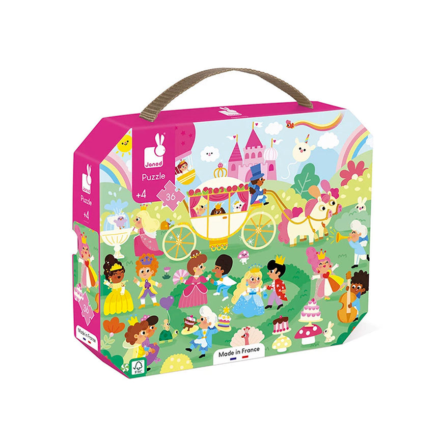 Casse-tête Les Princesses-Janod-JAD-J02381-CLÉMENT