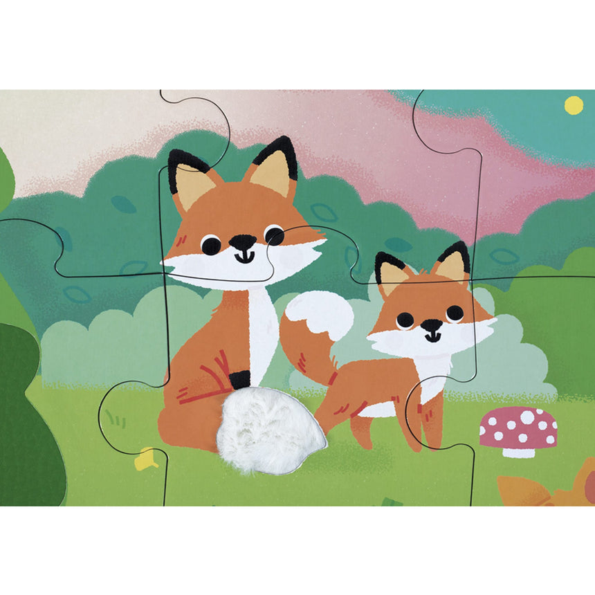 Casse-tête Tactile - Animaux de la Forêt-Janod-JAD-J02492-CLÉMENT