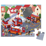 Casse-tête Pompiers 24 Morceaux-Janod-JAD-J02530-CLÉMENT