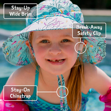 Chapeau UV Aqua-Dry 2-12ans-Jan n Jul-JAJ-HADO-WHT-2-CLÉMENT