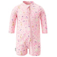 Maillot UV Lapins Fleurs 6-24mois-Jan n Jul-Rose-6-12 m-JAJ-UG1-BUF-1-CLÉMENT