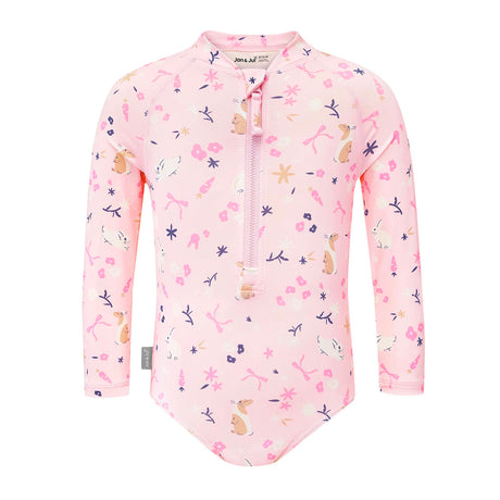 Maillot UV Lapins Fleurs 2-6ans-Jan n Jul-Rose-2-3-JAJ-UG1-BUF-2-CLÉMENT