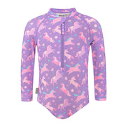 Maillot UV Licorne 2-6ans-Jan n Jul-Mauve-2-3-JAJ-UG1-PUU-2-CLÉMENT