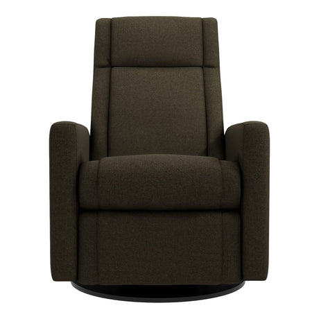 Fauteuil Berçant et Pivotant Nelly - Tissu Anti-tache Mojo Espresso-Jaymar BB-JAM-521-ESPRE006-CLÉMENT