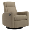 Fauteuil Berçant et Pivotant Nelly - Tissu Anti-tache Tessa Mocha-Jaymar BB-JAM-521-MOCHA606-CLÉMENT