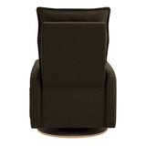 Fauteuil Berçant et Pivotant Arya - Tissu Anti-tache Mojo Espresso-Jaymar BB-JAM-522-ESPRE006-CLÉMENT