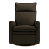 Fauteuil Berçant et Pivotant Arya - Tissu Anti-tache Mojo Espresso-Jaymar BB-JAM-522-ESPRE006-CLÉMENT