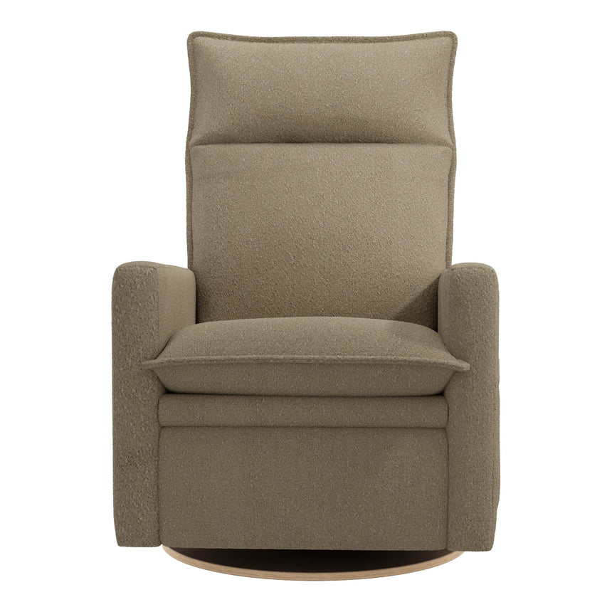 Fauteuil Berçant et Pivotant Arya - Tissu Anti-tache Tessa Mocha-Jaymar BB-JAM-522-MOCHA606-CLÉMENT