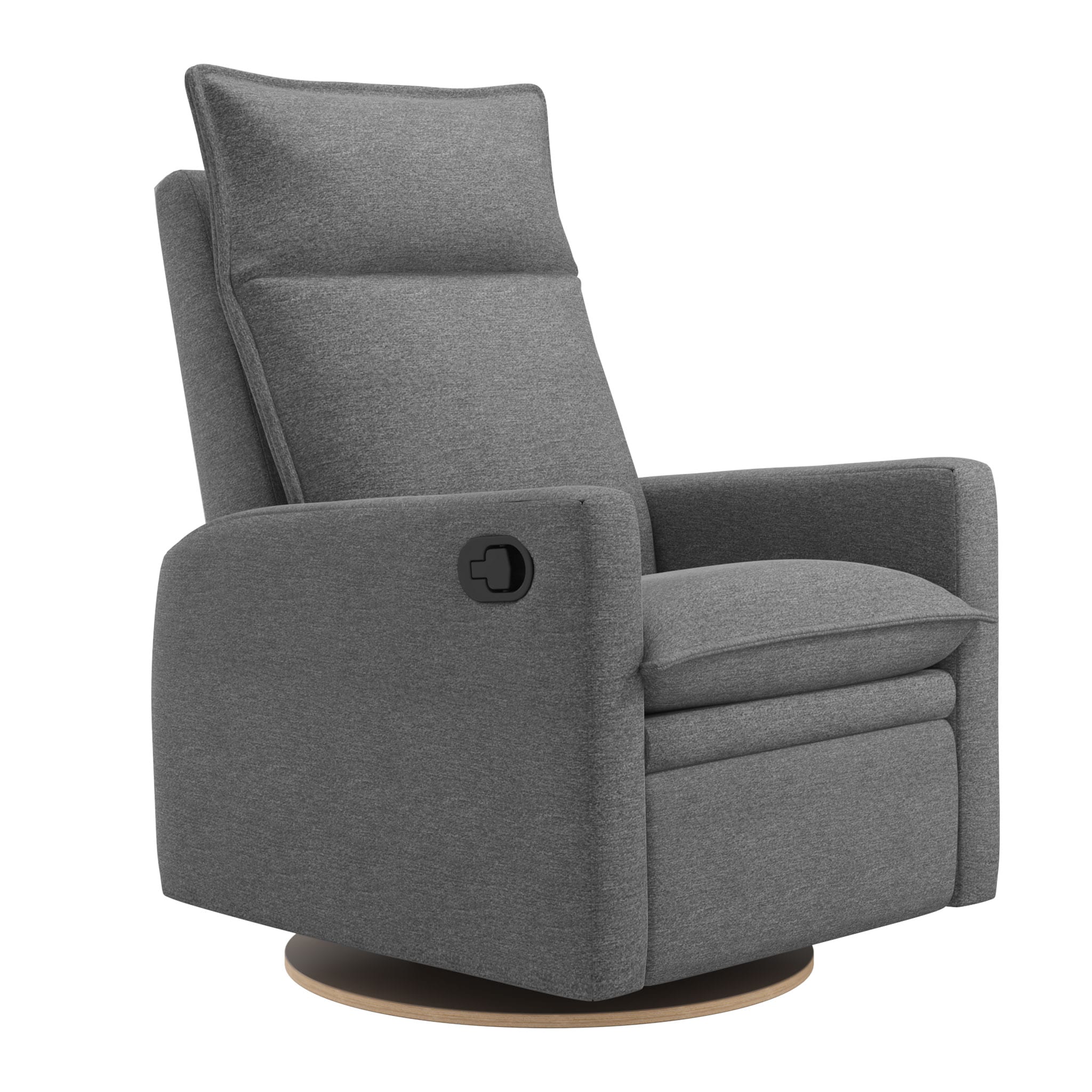 Rocking and Swivel Armchair Arya - Nexus Charcoal – CLÉMENT