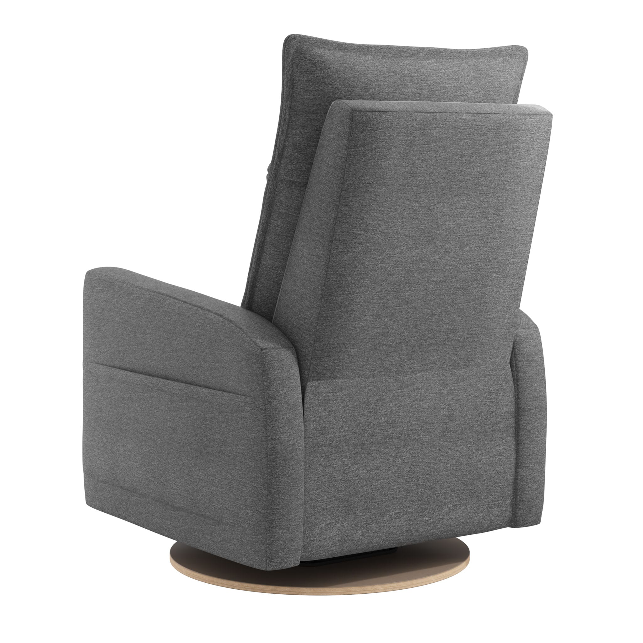 Rocking and Swivel Armchair Arya - Nexus Charcoal – CLÉMENT