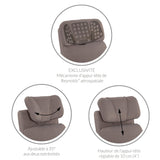 Fauteuil Berçant Inclinable Pivotant Hailey - Arlo Beige