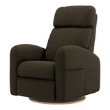 Fauteuil Berçant Inclinable Pivotant Hailey - Tissu Anti-tache Mojo Espresso-Jaymar BB-JAM-523-ESPRE006-CLÉMENT