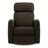 Fauteuil Berçant Inclinable Pivotant Hailey - Tissu Anti-tache Mojo Espresso-Jaymar BB-JAM-523-ESPRE006-CLÉMENT