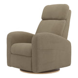 Fauteuil Berçant Inclinable Pivotant Hailey - Tissu Anti-tache Tessa Mocha-Jaymar BB-JAM-523-MOCHA606-CLÉMENT