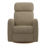 Fauteuil Berçant Inclinable Pivotant Hailey - Tissu Anti-tache Tessa Mocha-Jaymar BB-JAM-523-MOCHA606-CLÉMENT