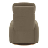 Fauteuil Berçant Inclinable Pivotant Hailey - Tissu Anti-tache Tessa Mocha-Jaymar BB-JAM-523-MOCHA606-CLÉMENT