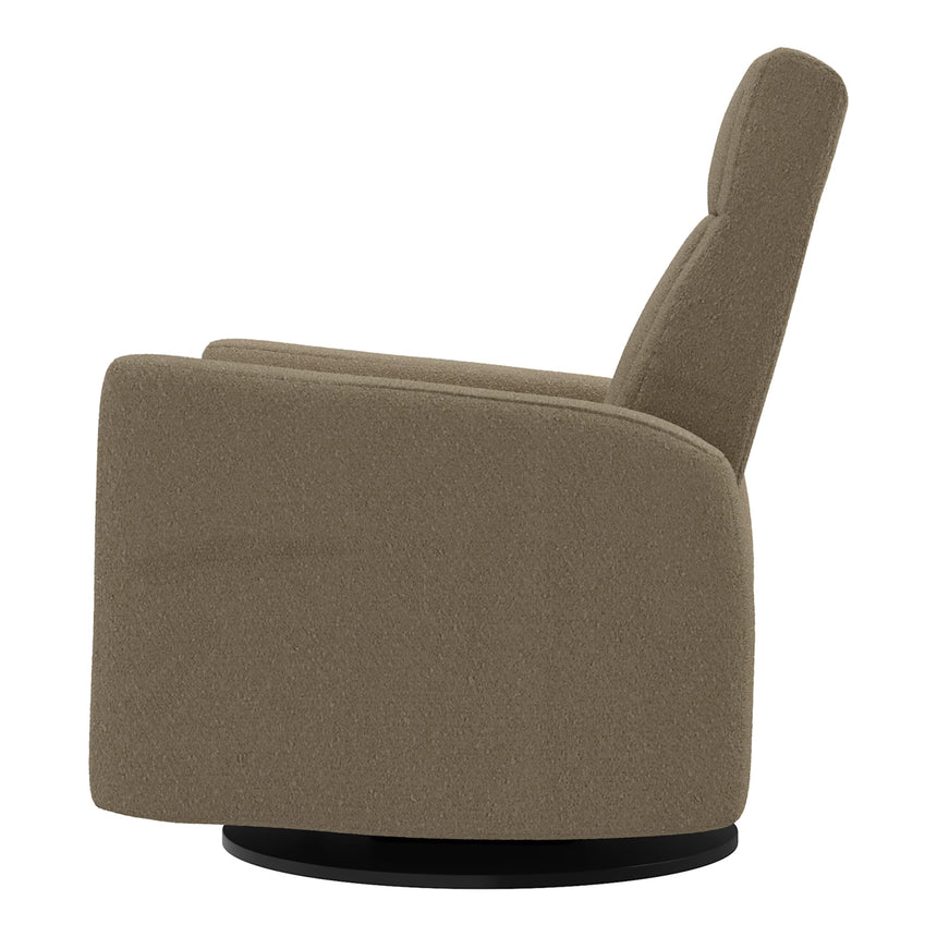 Grand Fauteuil Berçant et Pivotant Nelly avec Mécanisme Électrique - Mocha-Jaymar BB-JAM-525295-MO606-CLÉMENT
